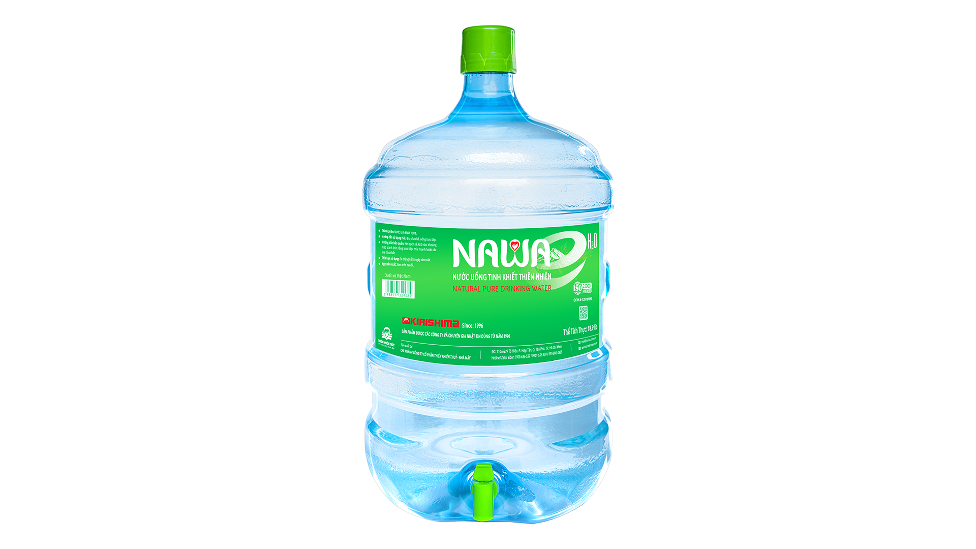 Nước uống Tinh Khiết Thiên Nhiên NAWA 19L